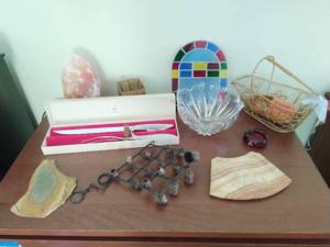 Collection Of Glassware And Dcor