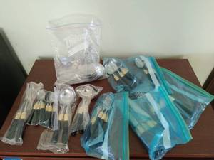 Collection Of Stainless Steal Flatware
