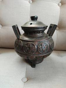Asian Style Incense Pot