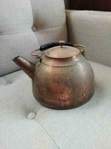 Vintage Copper Teapot