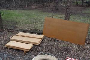 lot 655 image: Lot of (19) Particle Board Sheets
