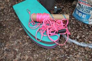 lot 687 image: Lot of (2) Foam Waterboards with Tow Rope