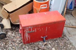 lot 692 image: Snap-on 26 Metal Tool Box - Files, Hole Saws, Hand Tools, Misc. Hardware