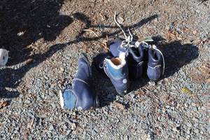 lot 915 image: Lot of (2 Pair) Cross Country Ski Boots