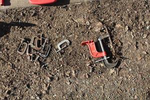 lot 923 image: Lot of (8) C-Clamps