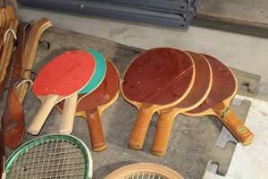 lot 701 image: Lot of (6) Table Tennis Paddles