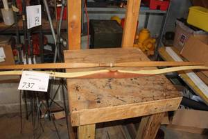 lot 737 image: Lot of (2) 60 Archery Bows