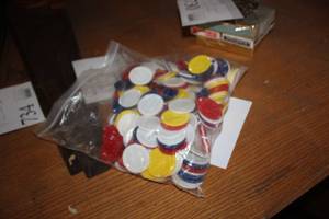 lot 729 image: Poker Chips