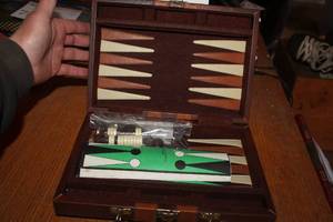 lot 748 image: Backgammon Set