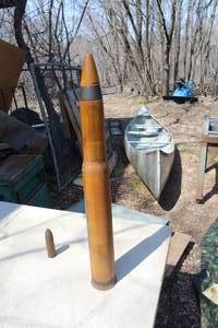 lot 764 image: 36 Wood Tank Training Round