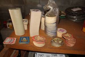 lot 750 image: Lot of  Coasters