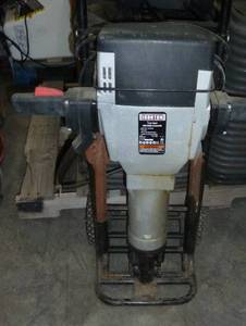 Ironton Hammer Jack 110V with chisel and drill bit