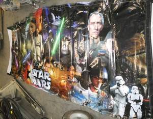 Star Wars banner approx 12 ft wide x 54 tall