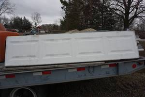 lot 6 image: Aluminum 4 Section Garage Door