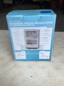 Professional wireless weather station