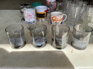 Collector glasses and mugs