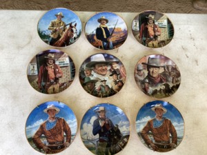 Vintage John Wayne Collector Plates