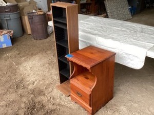 CDDVD tower and end table
