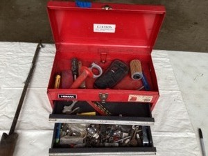 Homak 2 drawer chest toolbox wweed burner