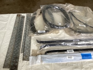 87 Chevy crew cab window rubber and felt kit