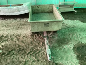 Agri-Fab 10 CU FT. Utilities dump cart