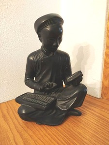 lot 53 image: Chinese Fired Figurine