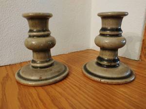 lot 83 image: Pair of Candlestick Holders by Dansk