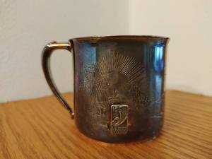 lot 84 image: Winnie the Pooh Silverplate Cup
