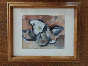 lot 210 image: Framed Original Painting Joyce M. Schmidt