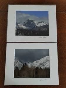 lot 214 image: Two Matted Photos by Steve Sykes