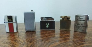 lot 34 image: Collection of 5 Vintage Lighters