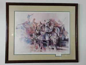 lot 294 image: Framed Artist Proof by Judy Blain
