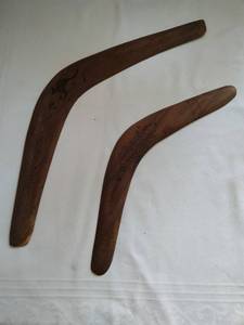 lot 402 image: Two Boomerangs