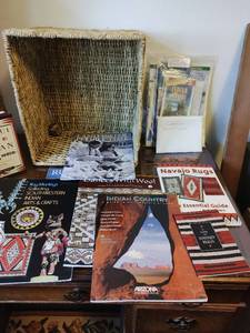 lot 418 image: Two Baskets of Books