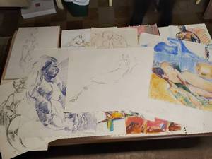 lot 435 image: Collection of Sketches