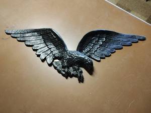 lot 443 image: Cast Metal Eagle