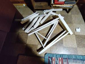 lot 466 image: Two Vintage Directors Chair Frames