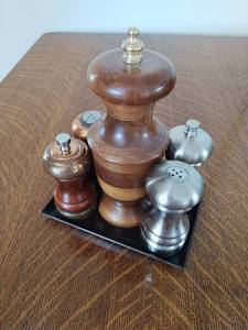 lot 231 image: Collection of Salt & Pepper Shakers