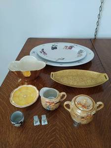 lot 233 image: Collection of Misc. Dishes Including Some Asian Style Items
