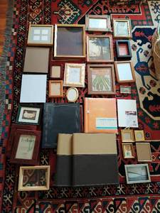 lot 287 image: Collection of Frames and Photo Albums