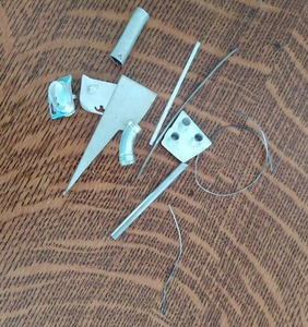 lot 46 image: Misc Raw Sterling Silver Pieces