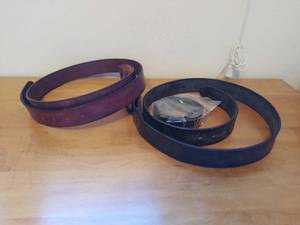 lot 197 image: Leather Belts