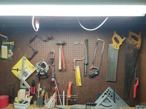 lot 345 image: Wall Of Tools