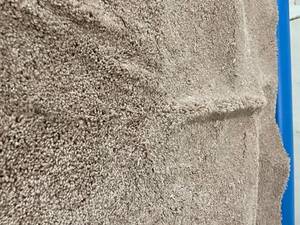 204 SF of Plush Polyester Carpet 12x17 Flaw