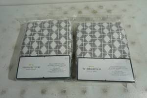 lot 81 image: 2 NEW Threshold Standard Padded Ironing Board Covers
