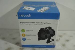 lot 94 image: New Air Portable Ceramic 120V Electric Garage Heater
