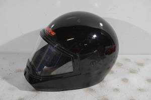 lot 104 image: SnoForce Black Full Face Helmet - Size Medium
