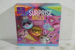lot 115 image: NEW Craft Tastic Make Your Own Surprise Balls Craft Kit