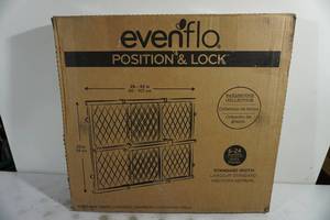 lot 54 image: Evenflo Position and Lock Adjustable Baby Gate