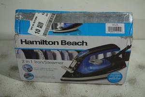 lot 133 image: Hamilton Beach 2 in 1 IronSteamer